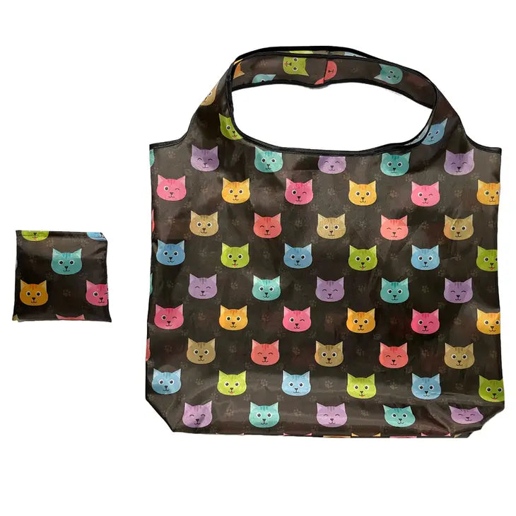 Black Cat Reusable Tote