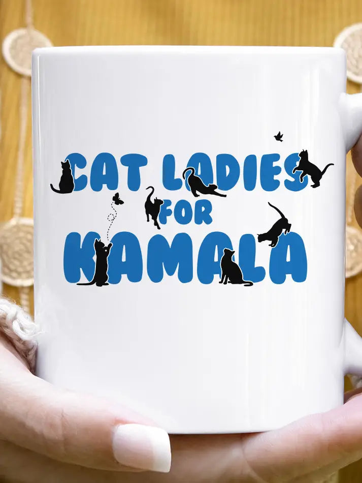 Cat Ladies for Kamala Mug