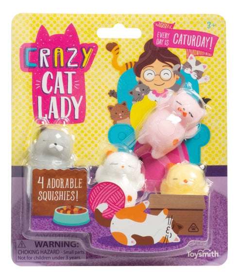 Crazy Cat Lady Squishies