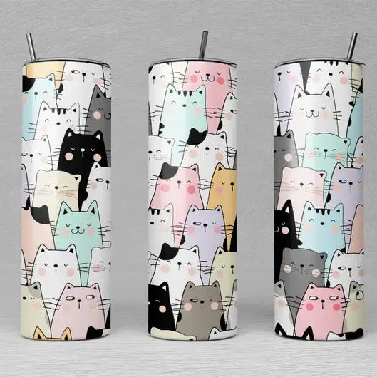 Cute Cats Tumbler