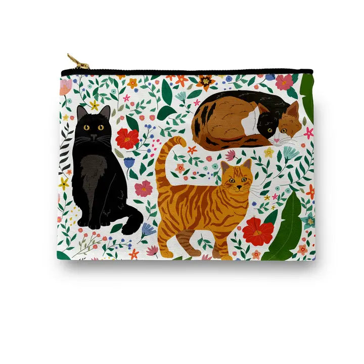 Garden of Cats Cosmetic Bag