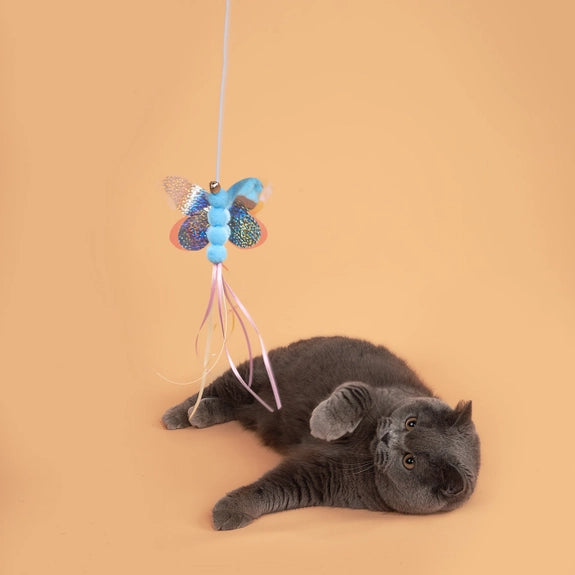 Hanging Butterfly Cat Toy