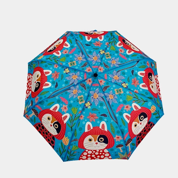 Museum Collection - Yayoi Kusameow Kusama Kitty Cat Umbrella