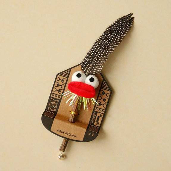 Moo Feather Cat Toy