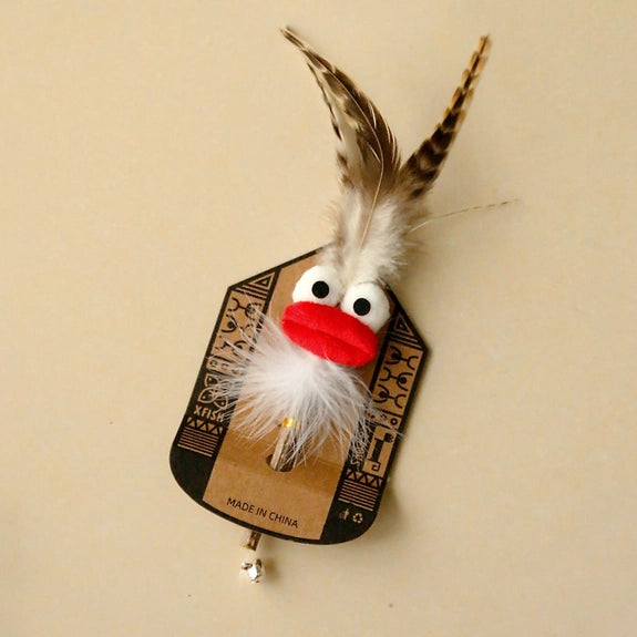 Moo Feather Cat Toy