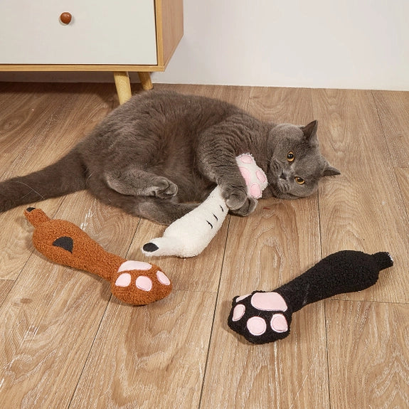 Brown Paw Shaped Toy