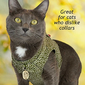 Ninja Cat Harness - Green