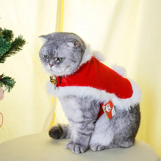 "Chrismoo" Cat Holiday Cloak