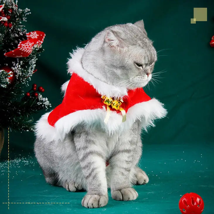 "Chrismoo" Cat Holiday Cloak